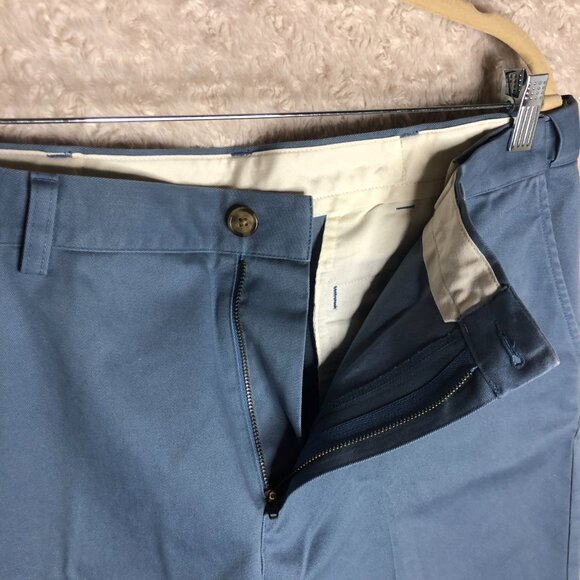 L.L.Bean Comfort Waist Blue Men's‎ Shorts Size 36 - Picture 5 of 6